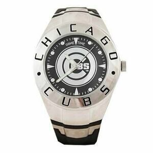 Game Time MLB Chicago Cubs Bold Black Watch Avon NEW